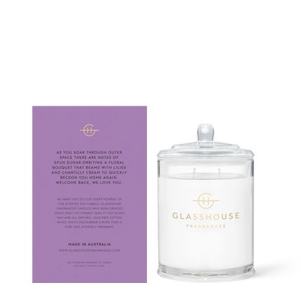 Glasshouse Candle Moon and Back - Lillianna Gifts Australia