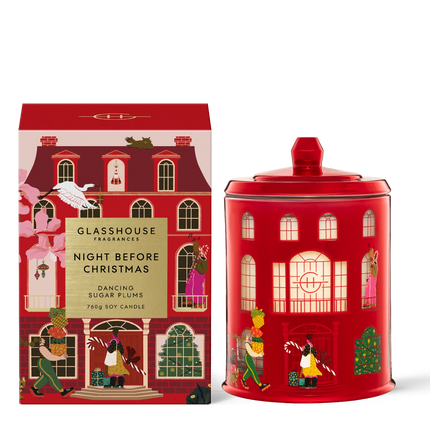 Glasshouse Candle Night Before Christmas - Lillianna Gifts Australia