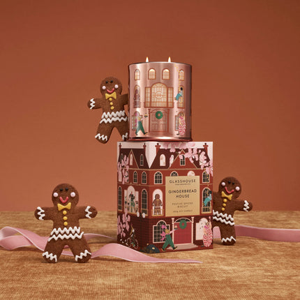 Glasshouse Candle Gingerbread House 2023 - Lillianna Gifts Australia