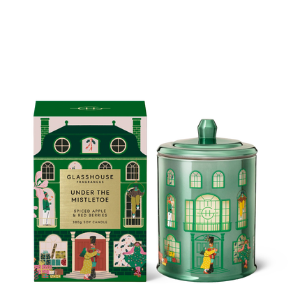 Glasshouse Candle Under the Mistletoe 2023 - Lillianna Gifts Australia