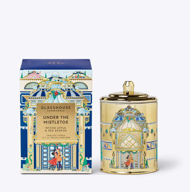 Glasshouse - Christmas - Under the Mistletoe Spiced Apple & Red Berries 2025 - Lillianna Gifts Australia