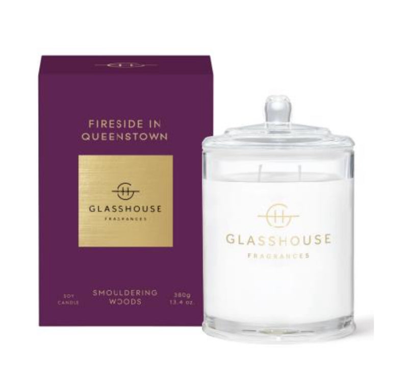 Glasshouse Candle Fireside in Queenstown - Lillianna Gifts Australia