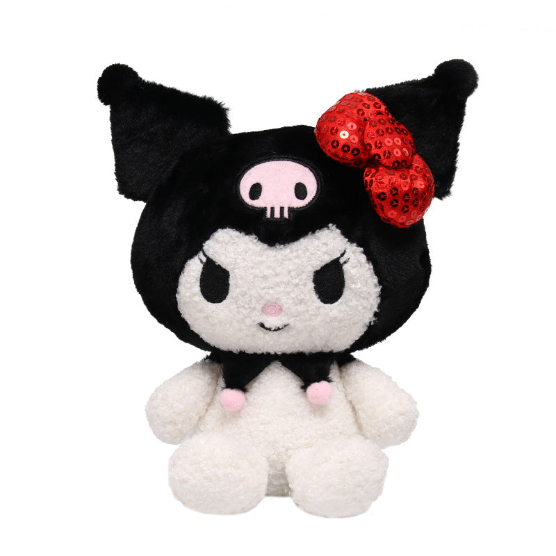 Kuromi Plush Hello Kitty bow tie - Lillianna Gifts Australia