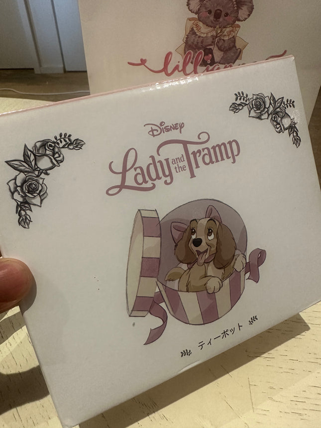Lady and the Tramp tea pot - Lillianna Gifts Australia