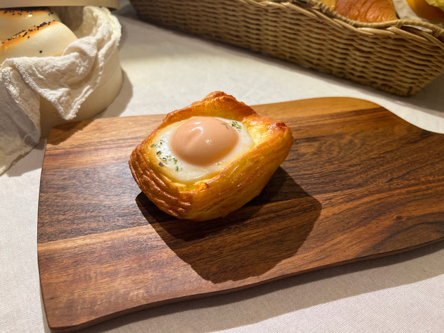 IsleEase Squishy - Puff Pastry With Egg - Lillianna Gifts Australia