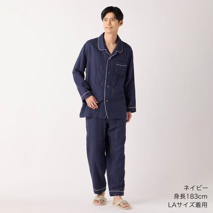 Marshmallow gauze Long-sleeve  Man's pajamas