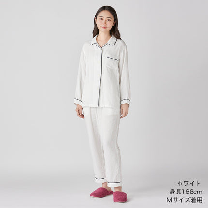 Marshmallow gauze Long-sleeve Ladies's pajamas