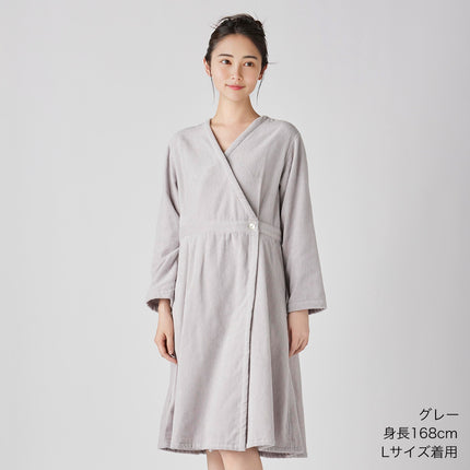 Ladies's Airy Touch Button Robe