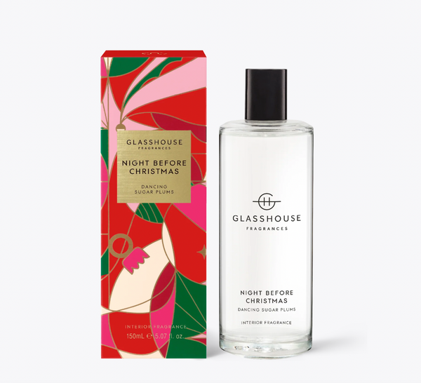 Glasshouse - Christmas 2024 - Night Before Christmas 150mL Interior Fragrance - Lillianna Gifts Australia