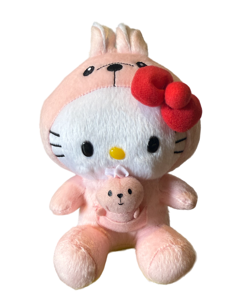 Pink Hello Kitty Kangaroo Plush Toy – Australian Limited Edition - Lillianna Gifts Australia