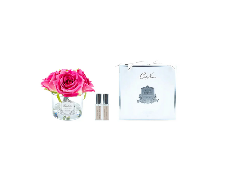 Cote Noire Perfumed Flower Natural Touch Five Roses - Lillianna Gifts Australia