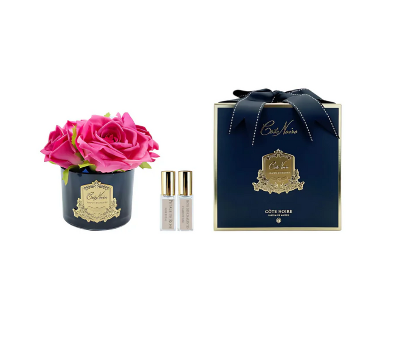 Cote Noire Perfumed Flower Natural Touch Five Roses - Lillianna Gifts Australia