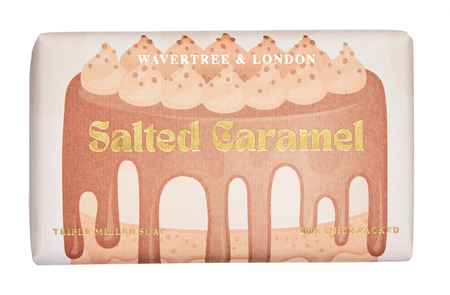 Wavertree & London Salted Caramel Soap Bar 200g - Lillianna Gifts Australia
