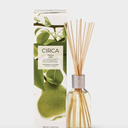 Circa Home Candle Pear & Lime 300g & 70g candle & Fragrance Diffuser 250ml - Lillianna Gifts Australia