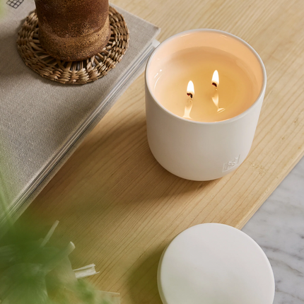 Circa Home Candle Cotton Flower & Freesia 300g & 70g candle & Fragrance Diffuser 250ml - Lillianna Gifts Australia