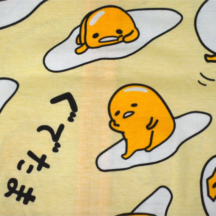 Sanrio Characters Vintage Printed Hoodie - Gudatama - Lillianna Gifts Australia