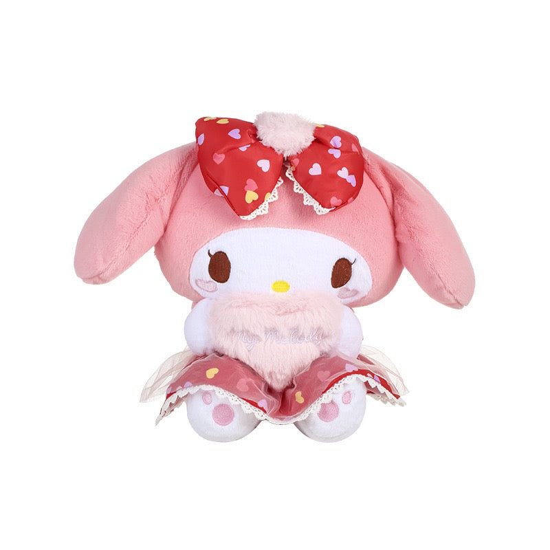 Kuromi & Mymelody L size plush love at the first sight limited edition - Lillianna Gifts Australia