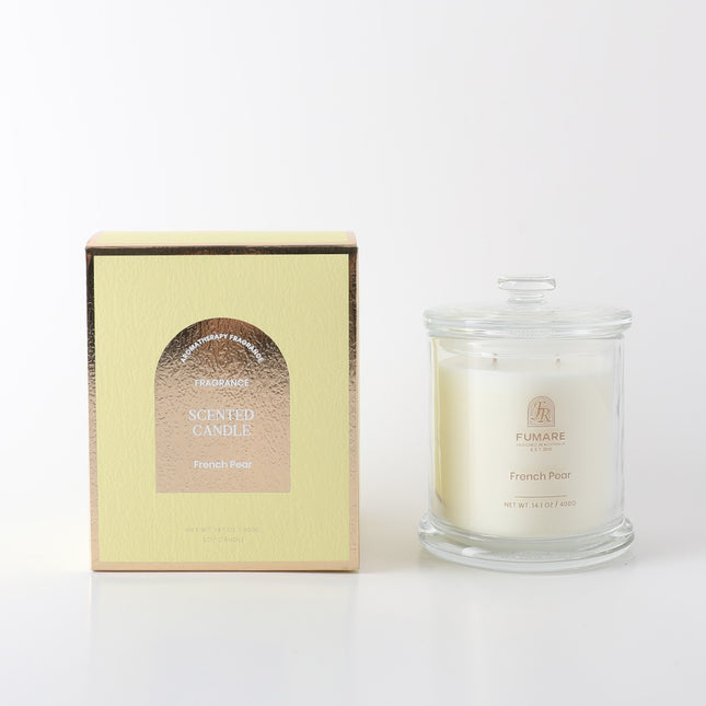 FUMARE 400G Scented Candle - French Pear - Lillianna Gifts Australia
