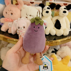 Jellycat Amuseables Eggplant Keychain - Lillianna Gifts Australia