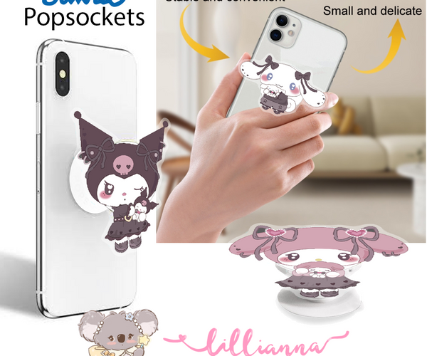 Keychain Popsocket With Storage Arabic Keychain Popsocket, Resin