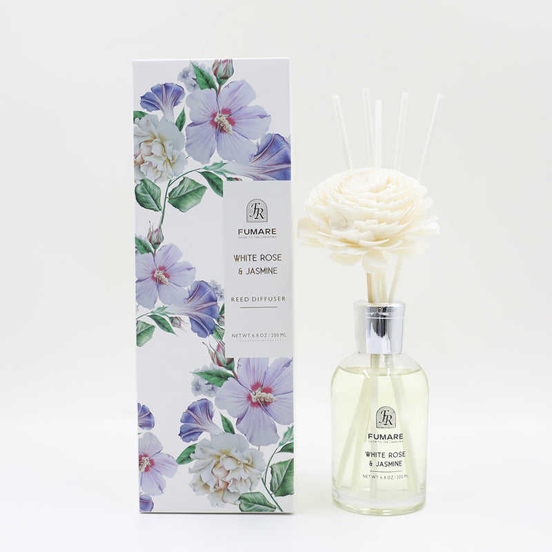 Fumare Diffuser White Rose & Jasmine 200ml - Lillianna Gifts Australia