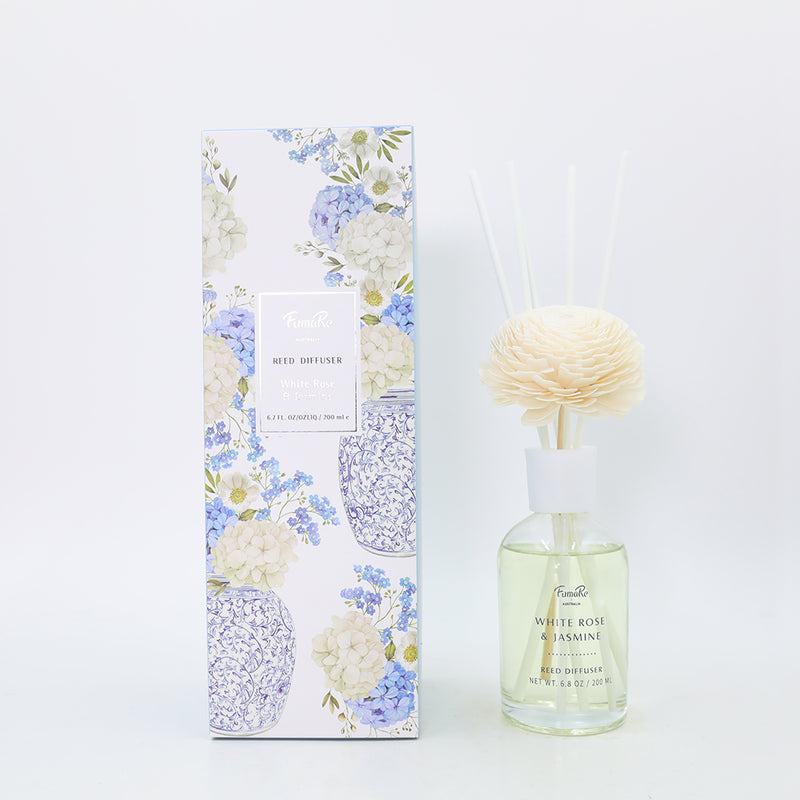 Fumare WHITE ROSE & JASMINE Diffuser - Lillianna Gifts Australia