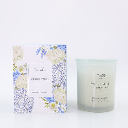 White Rose and Jasmine Candle Fumare - Lillianna Gifts Australia