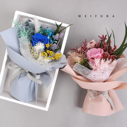Dried Flowers Blue S - Lillianna Gifts Australia