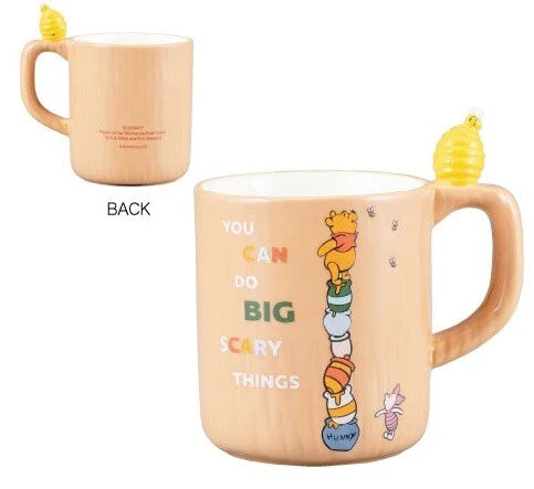Winnie The Pooh mug - you can do big scary things~ - Lillianna Gifts Australia
