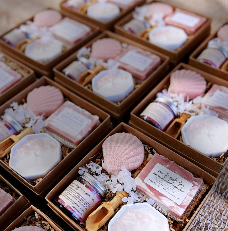 The Pink Luxe Hamper Gift Box - Forever Love Gift Box - Lillianna Gifts Australia