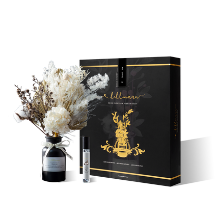 Oud and Cotton flower Flowers and Perfume Size M - Lillianna Gifts Australia