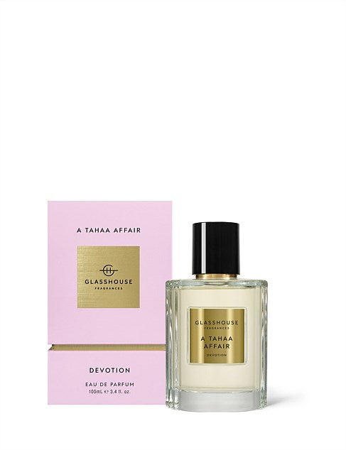 Glasshouse Perfume A TAHAA AFFAIR DEVOTION 100mL Eau de Parfum - Lillianna Gifts Australia