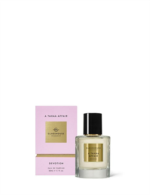 Glasshouse Perfume A TAHAA AFFAIR DEVOTION 50mL Eau de Parfum - Lillianna Gifts Australia