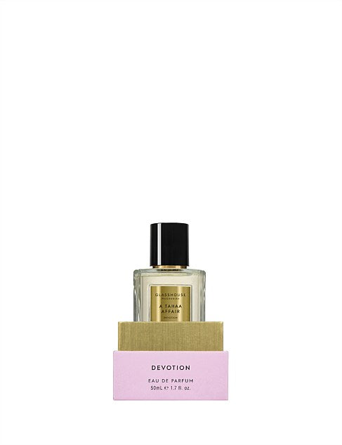 Glasshouse Perfume A TAHAA AFFAIR DEVOTION 50mL Eau de Parfum - Lillianna Gifts Australia