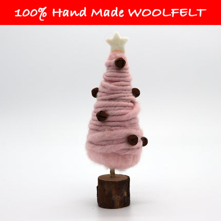 Wool Felt Rusty Bell Pink - Lillianna Gifts Australia
