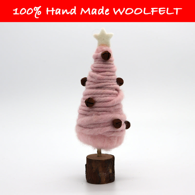Wool Felt Rusty Bell Pink - Lillianna Gifts Australia