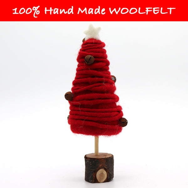 Wool Felt Rusty Bell Red - Lillianna Gifts Australia