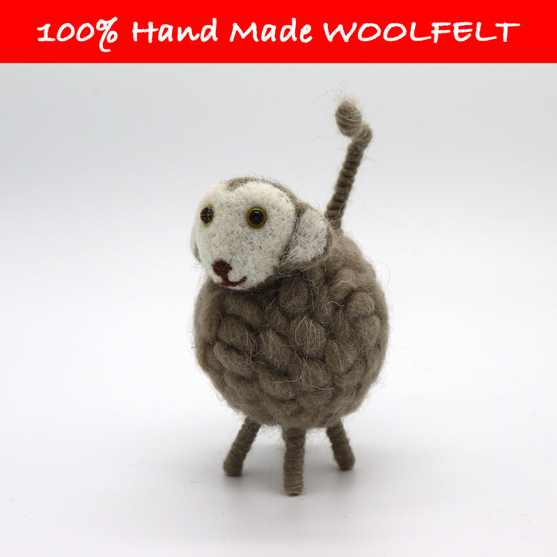 Wool Felt Monkey Family Small - Lillianna Gifts Australia