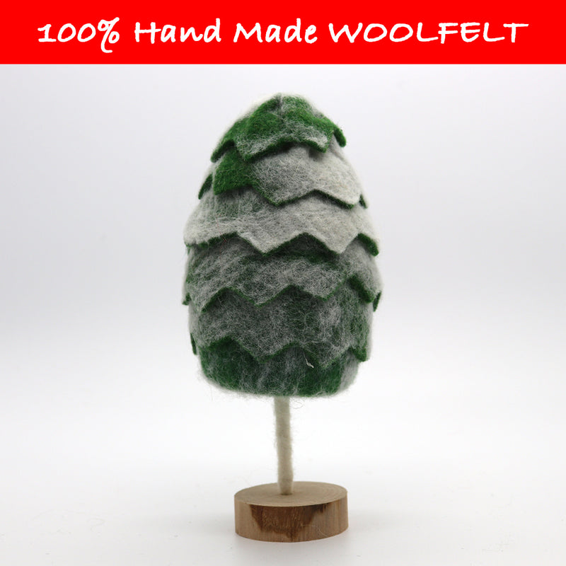 Wool Felt Frost Trees - Lillianna Gifts Australia