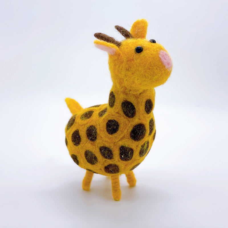 Wool Felt Mini Giraffe - Lillianna Gifts Australia