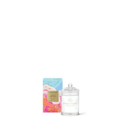 TOUCH THE SKY 60g and 380g SOY CANDLE - Glass house Mother's day collection 2023 - Lillianna Gifts Australia