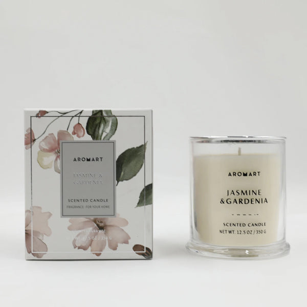 Aromart Candle Jasmine & Gardenia - Lillianna Gifts Australia
