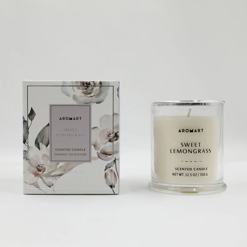 Aromart Candle Sweet Lemongrass - Lillianna Gifts Australia