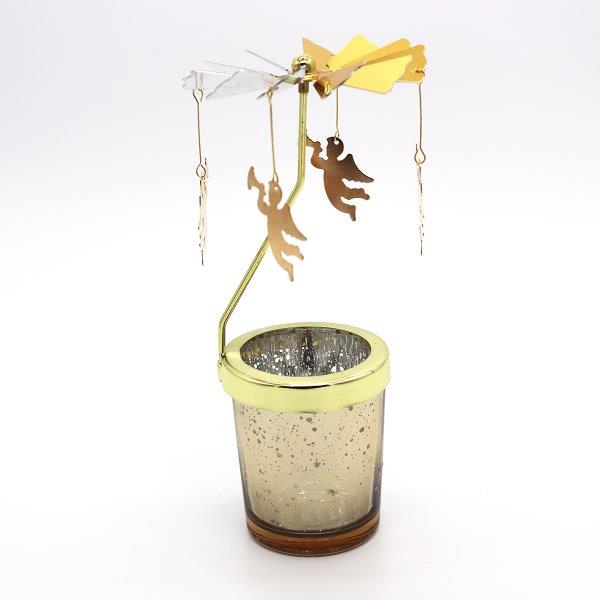 Candle Spinner Angels Gold\Silver - Lillianna Gifts Australia