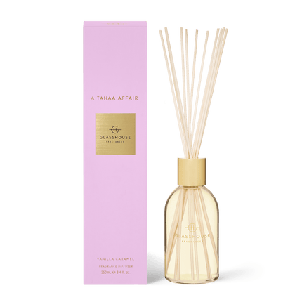 Glasshouse Diffuser A Tahaa Affair Vanilla Caramel - Lillianna Gifts Australia