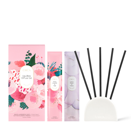 Circa Home LIQUIDLESS DIFFUSER SET Scent Stems™ Set - Lillianna Gifts Australia