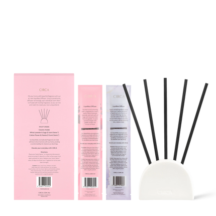 Circa Home LIQUIDLESS DIFFUSER SET Scent Stems™ Set - Lillianna Gifts Australia