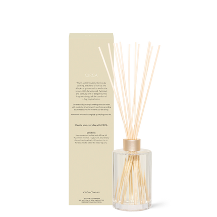 Circa Home VANILLA BEAN & ALLSPICE Fragrance Diffuser 250mL - Lillianna Gifts Australia