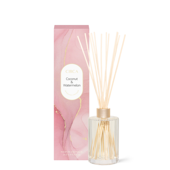 Circa Home COCONUT & WATERMELON Fragrance Diffuser 250mL - Lillianna Gifts Australia