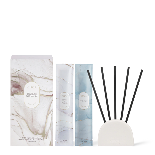 Circa Home LIQUIDLESS DIFFUSER SET Scent Stems™ Set - Lillianna Gifts Australia